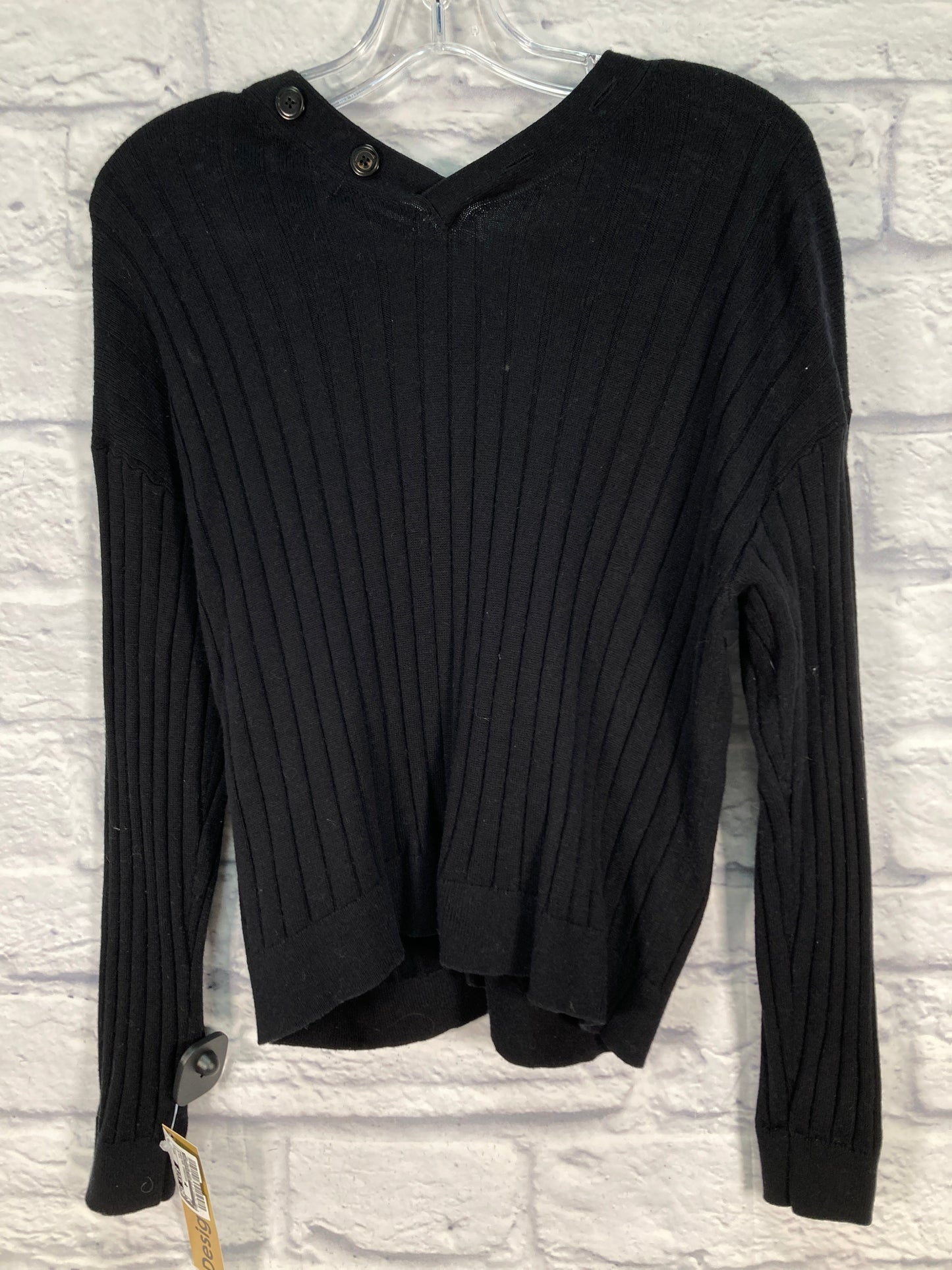 Sweater Cardigan By Anthropologie In Black, Size: Xs