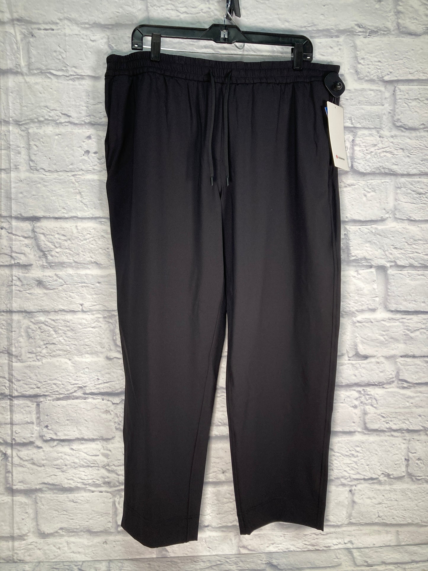 Athletic Pants By Lululemon In Black, Size: Xl