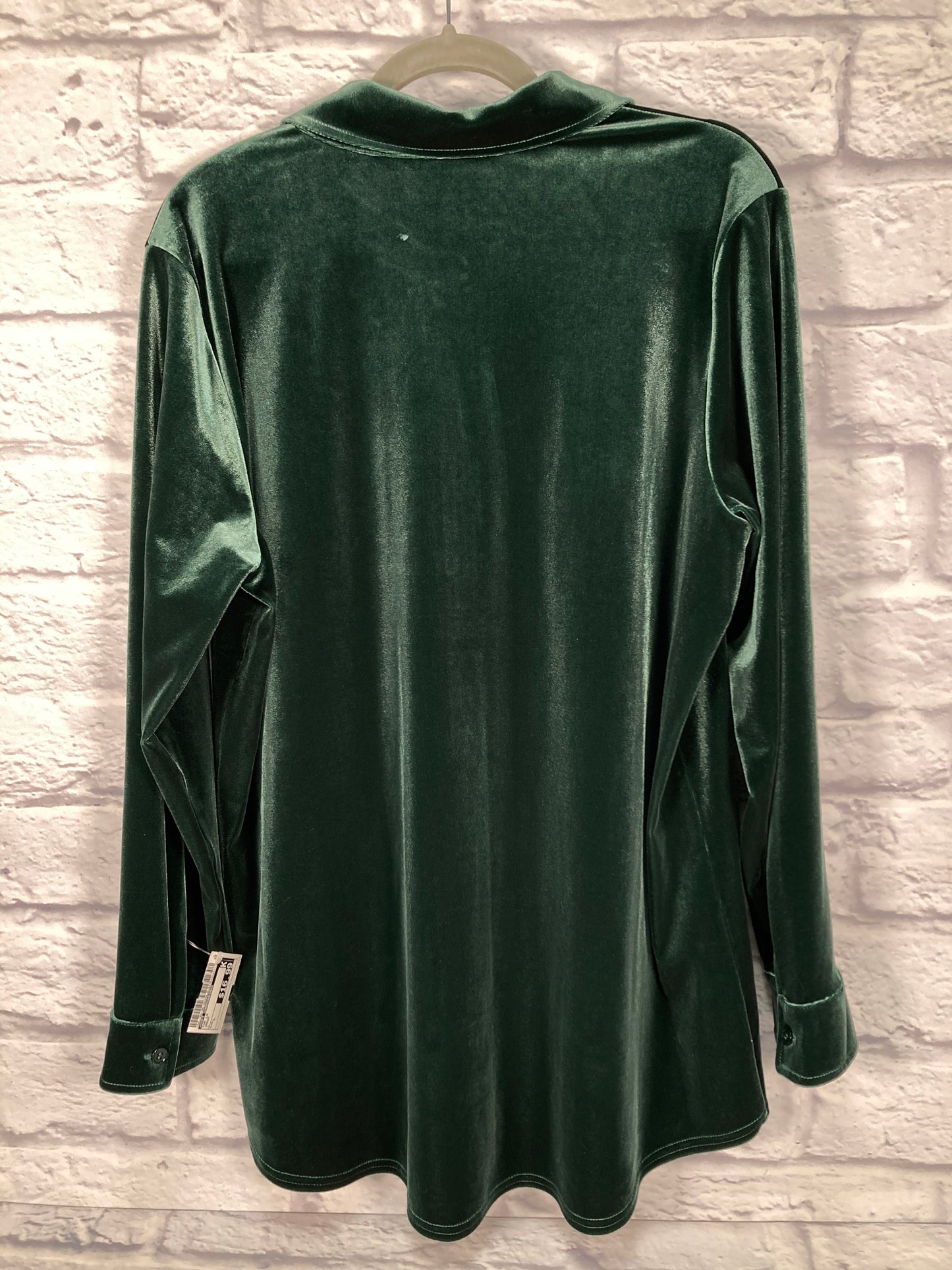 Top Long Sleeve By Soft Surroundings In Green, Size: L