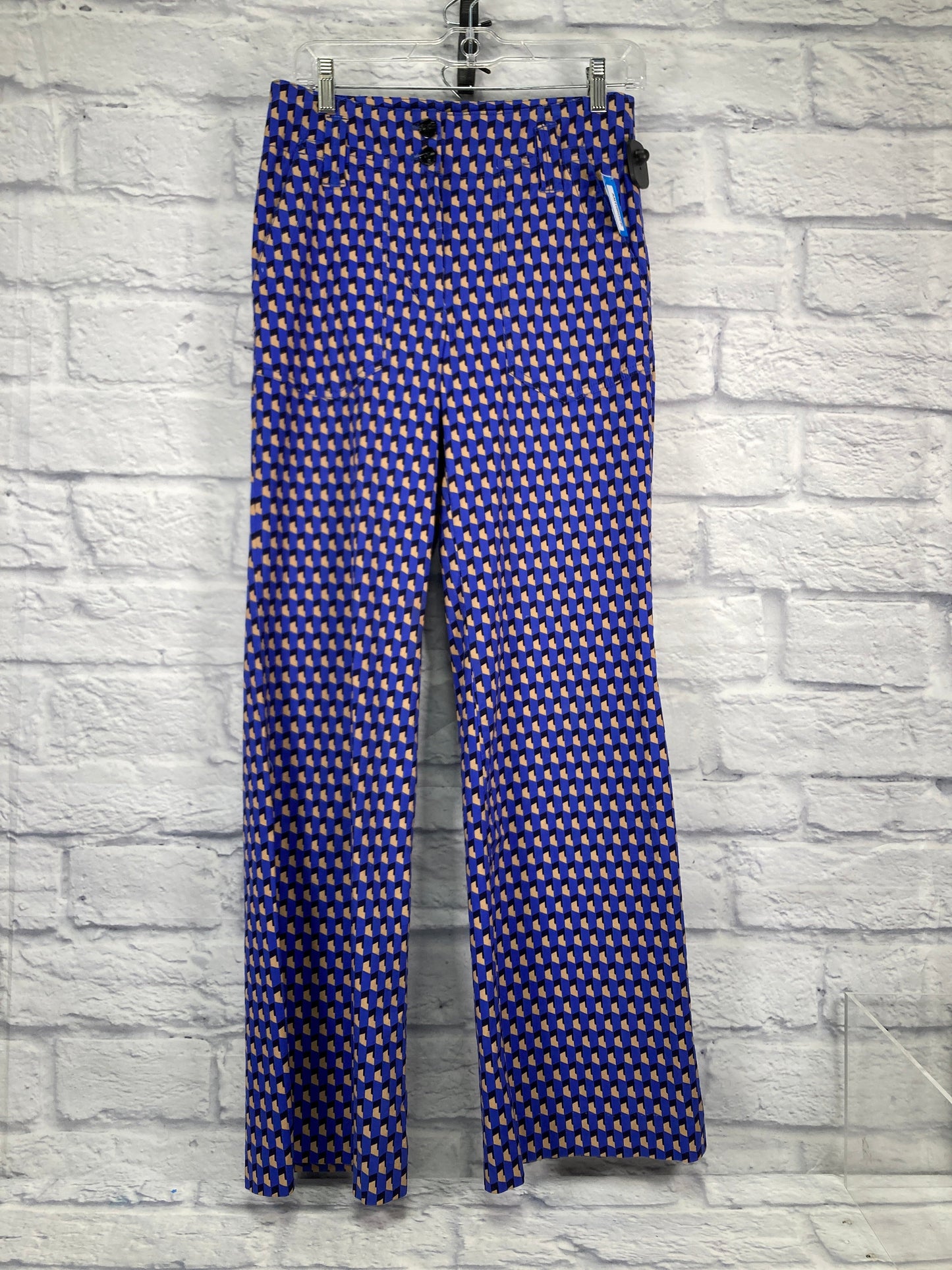 Pants Dress By Maeve In Black & Blue, Size: 4