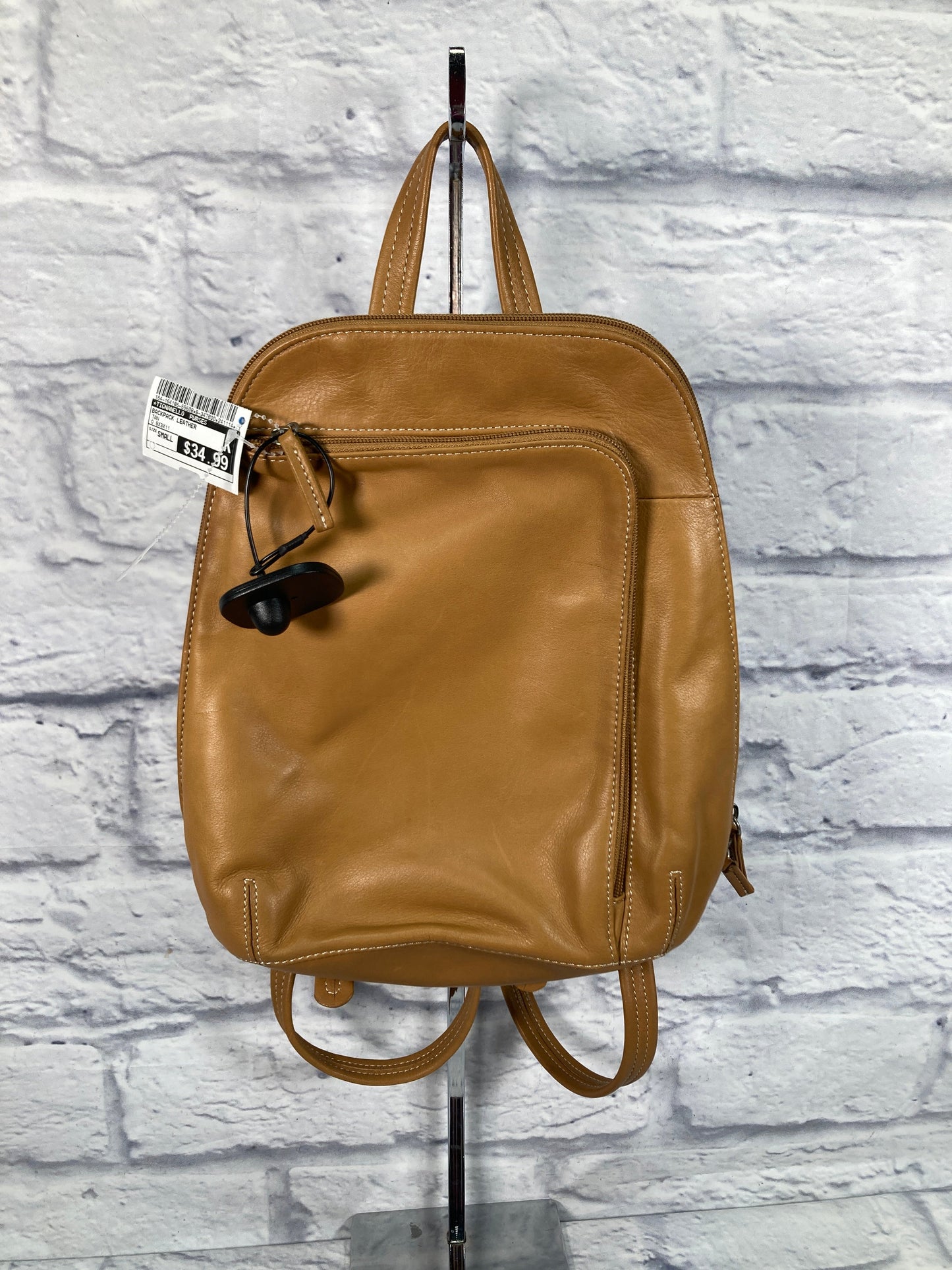 Backpack Leather By Tignanello  Purses, Size: Small