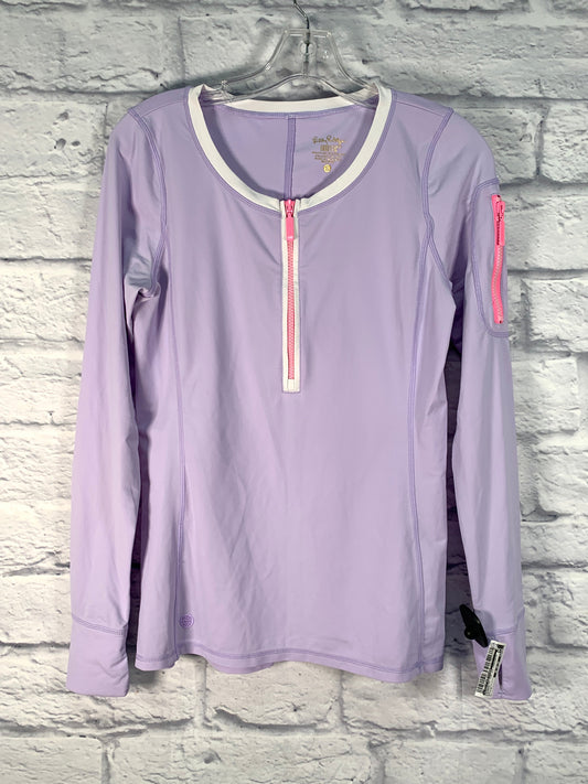 Athletic Top Long Sleeve Crewneck By Lilly Pulitzer In Purple, Size: S