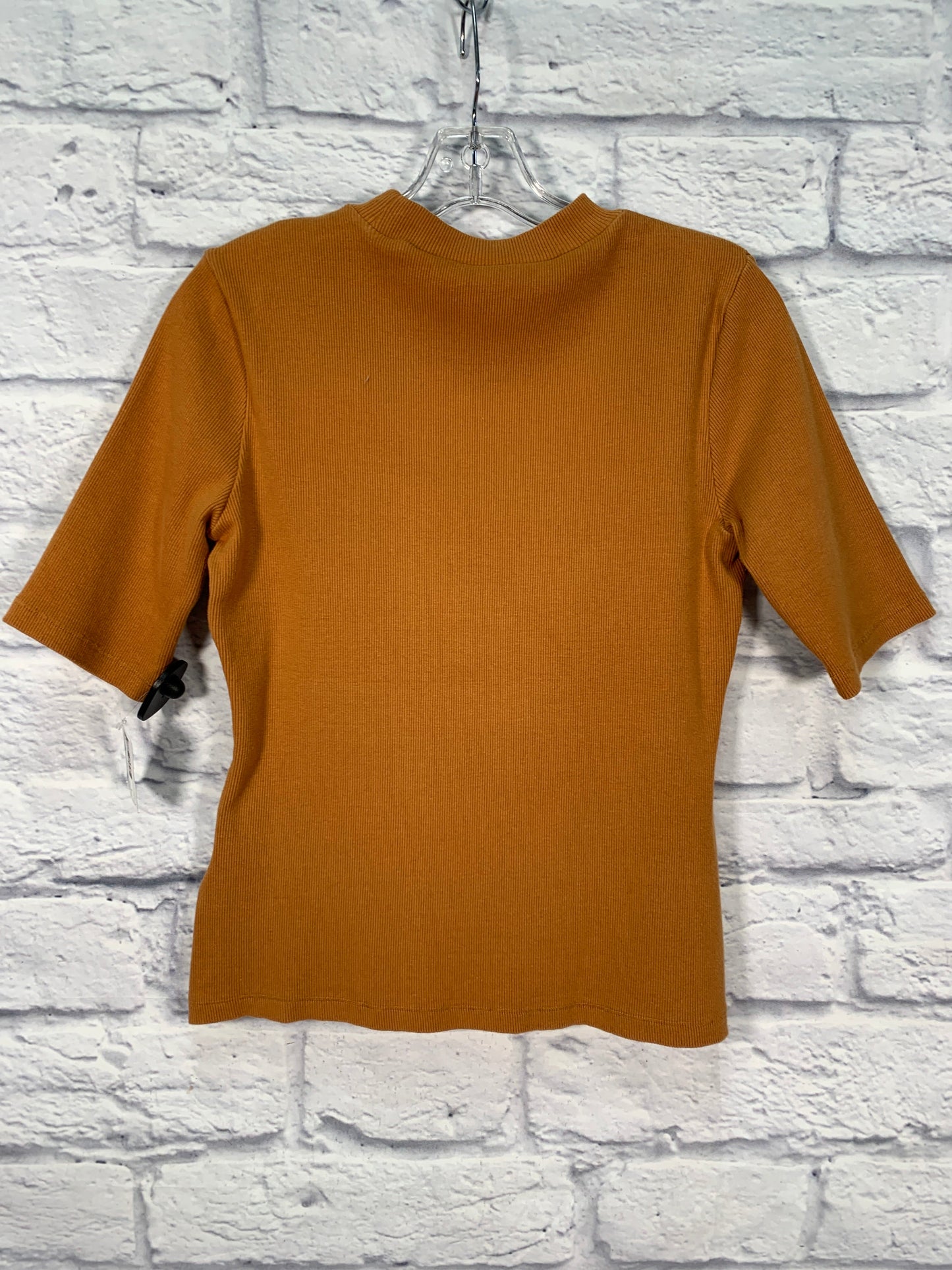 Top 3/4 Sleeve By Maeve In Orange, Size: S