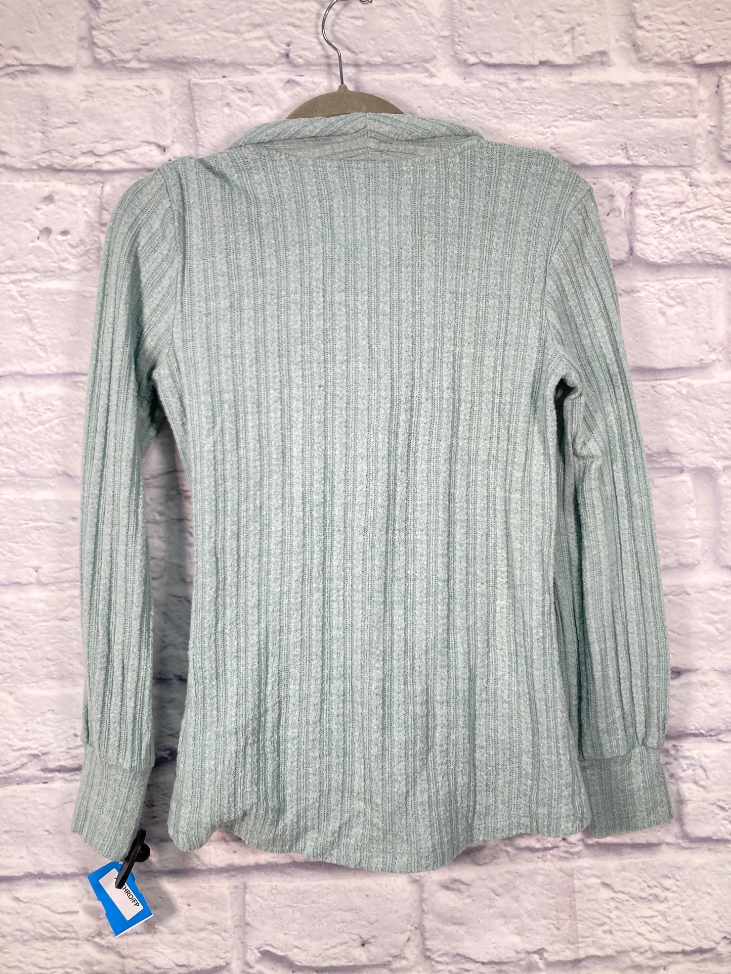 Top Long Sleeve By Maeve In Green, Size: S