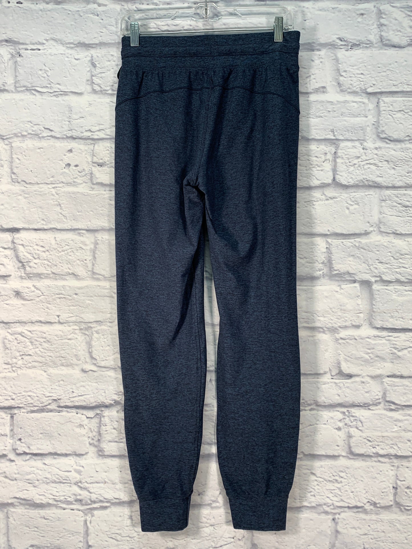 Athletic Pants By Lululemon In Black & Blue, Size: S