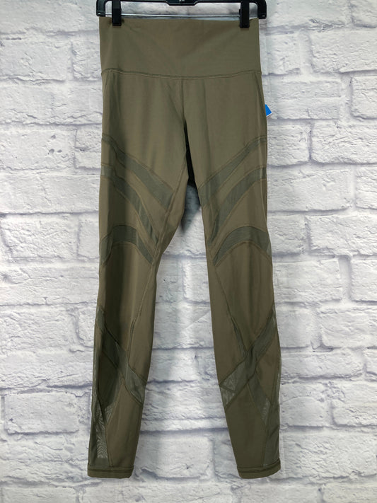 Athletic Leggings By Lululemon In Green, Size: M