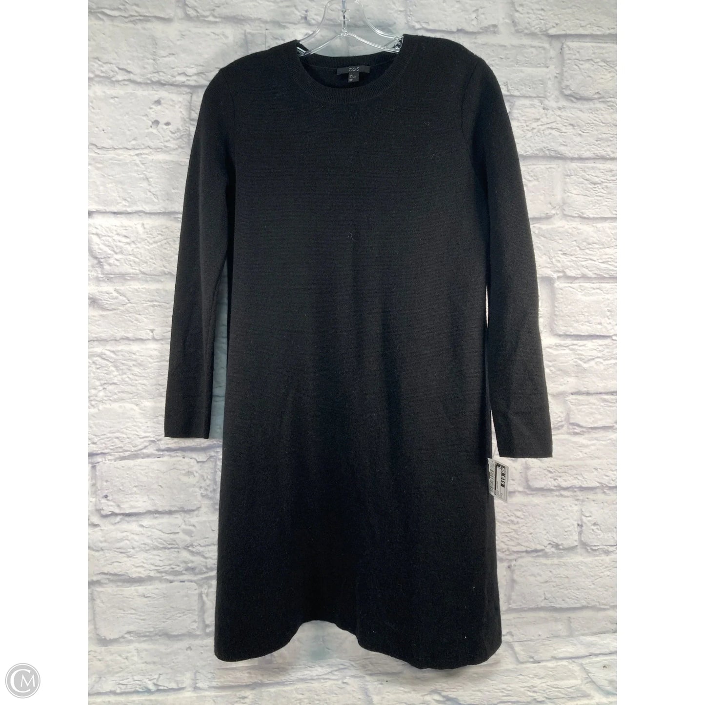 Dress Sweater By Cos In Black, Size: S