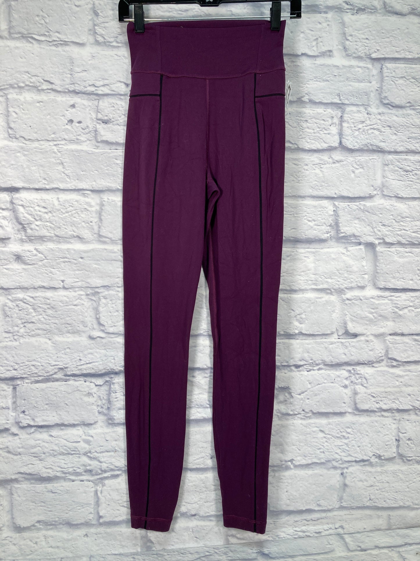 Athletic Leggings By Lululemon In Purple, Size: S