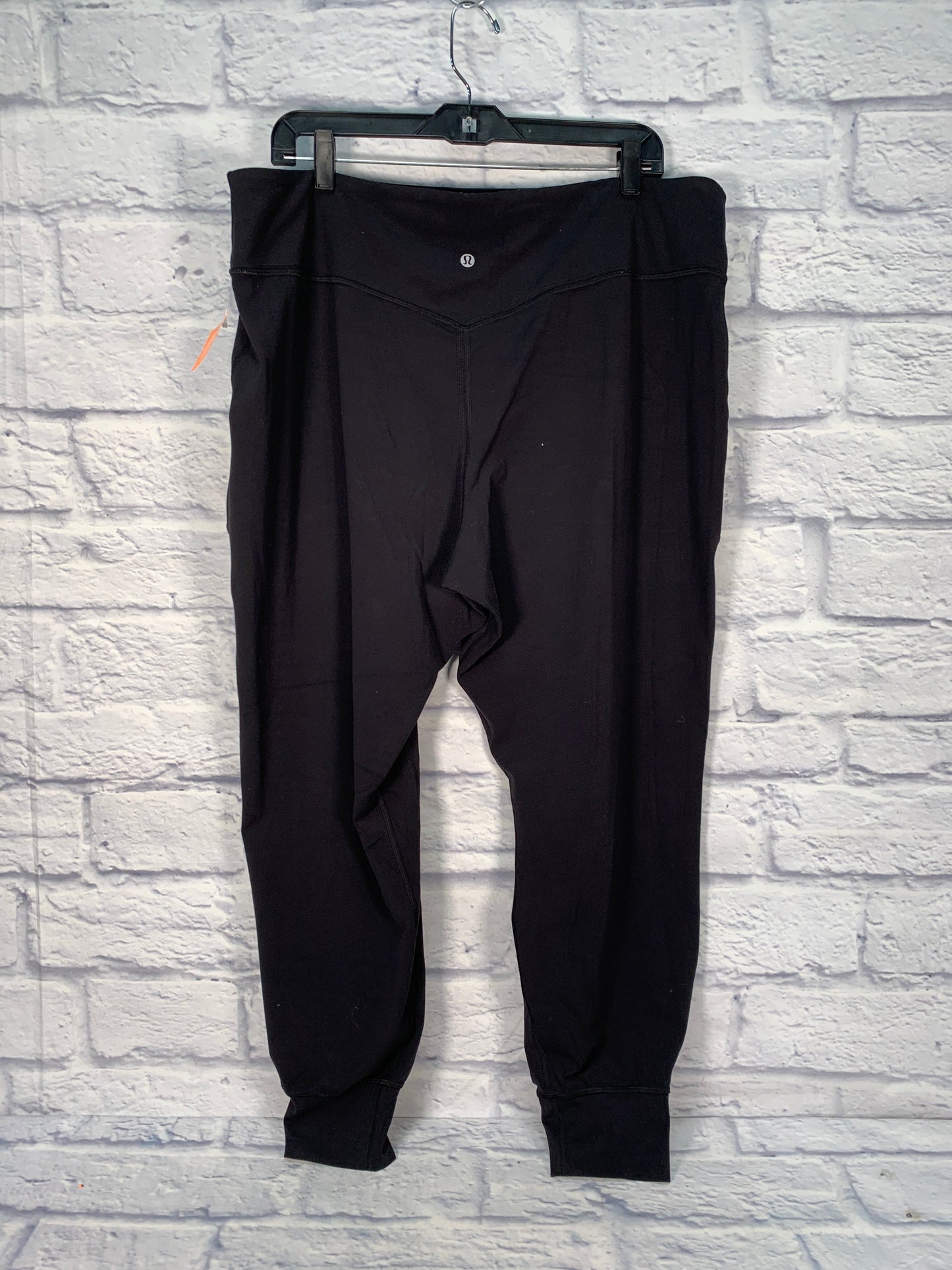 Athletic Pants By Lululemon In Black, Size: 2x