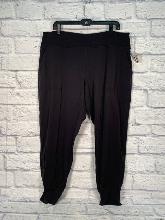 Athletic Pants By Lululemon In Black, Size: 2x