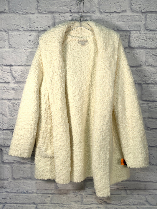 Sweater Cardigan By Barefoot Dreams In Cream, Size: L