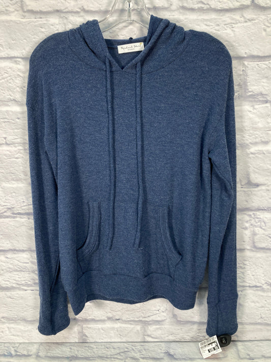 Sweatshirt Hoodie By Michael Stars In Blue, Size: S