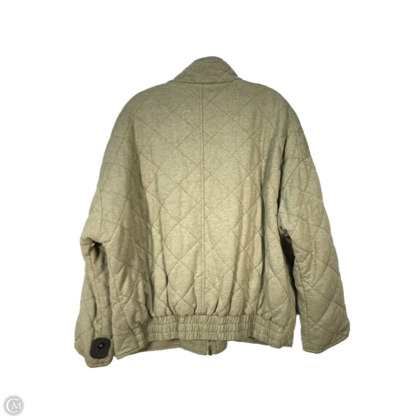 Jacket Puffer & Quilted By Avec Les Filles In Green, Size: L