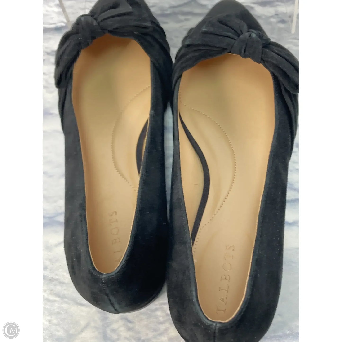 Shoes Flats By Talbots In Black, Size: 10