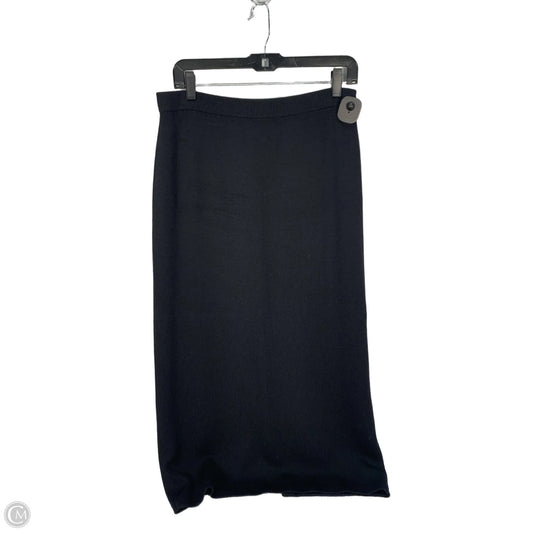 Skirt Luxury Designer By St John Collection In Black, Size: 8