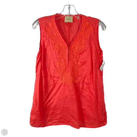 Top Sleeveless By Elie Tahari In Pink, Size: S