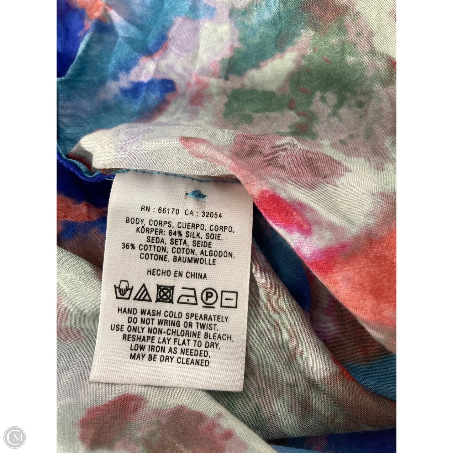 Top Sleeveless By Postmark In Blue & Green, Size: S