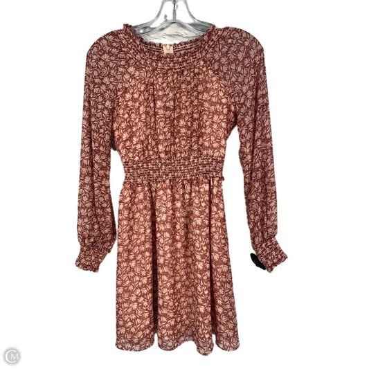 Dress Party Short By Clothes Mentor In Pink, Size: Xsp