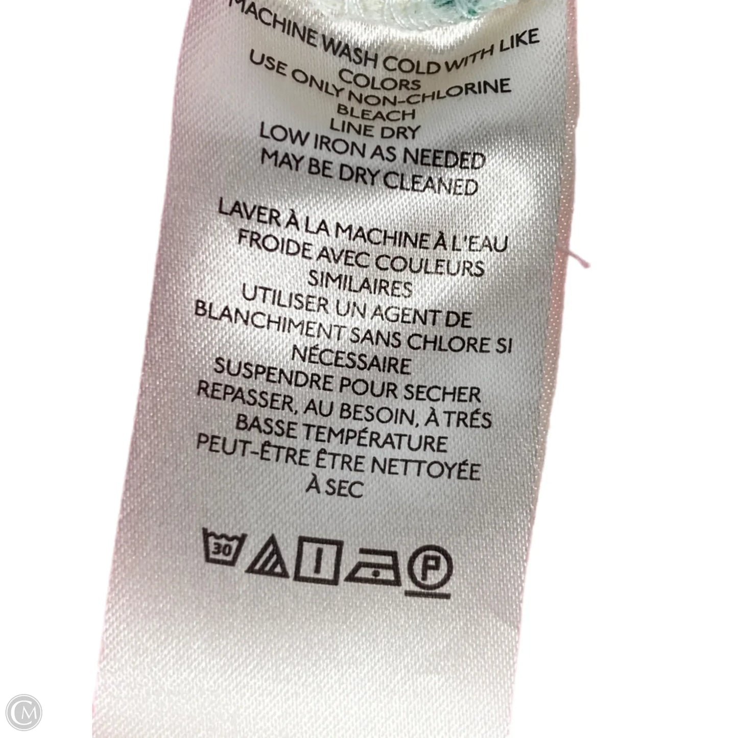 Shorts By Maeve In Cream & Green, Size: 0