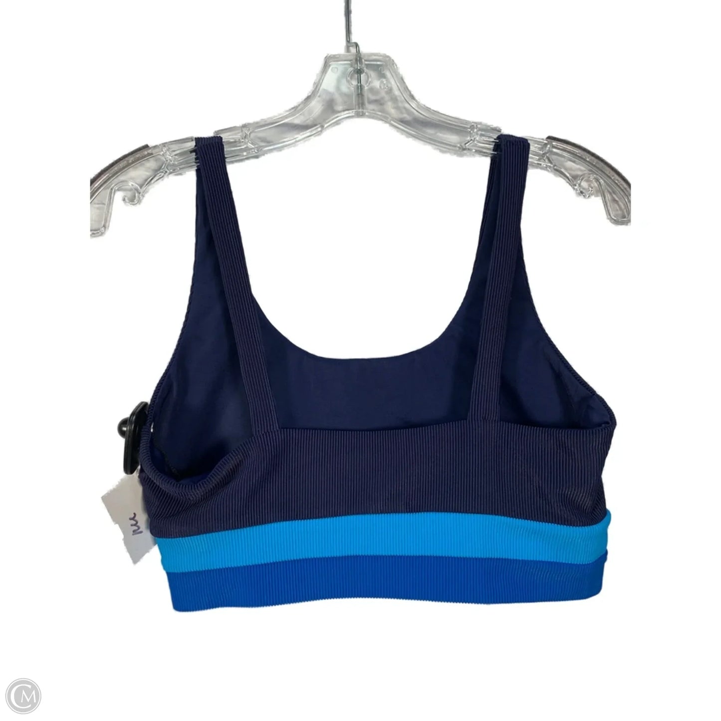 Athletic Bra By Beach Riot In Blue, Size: L