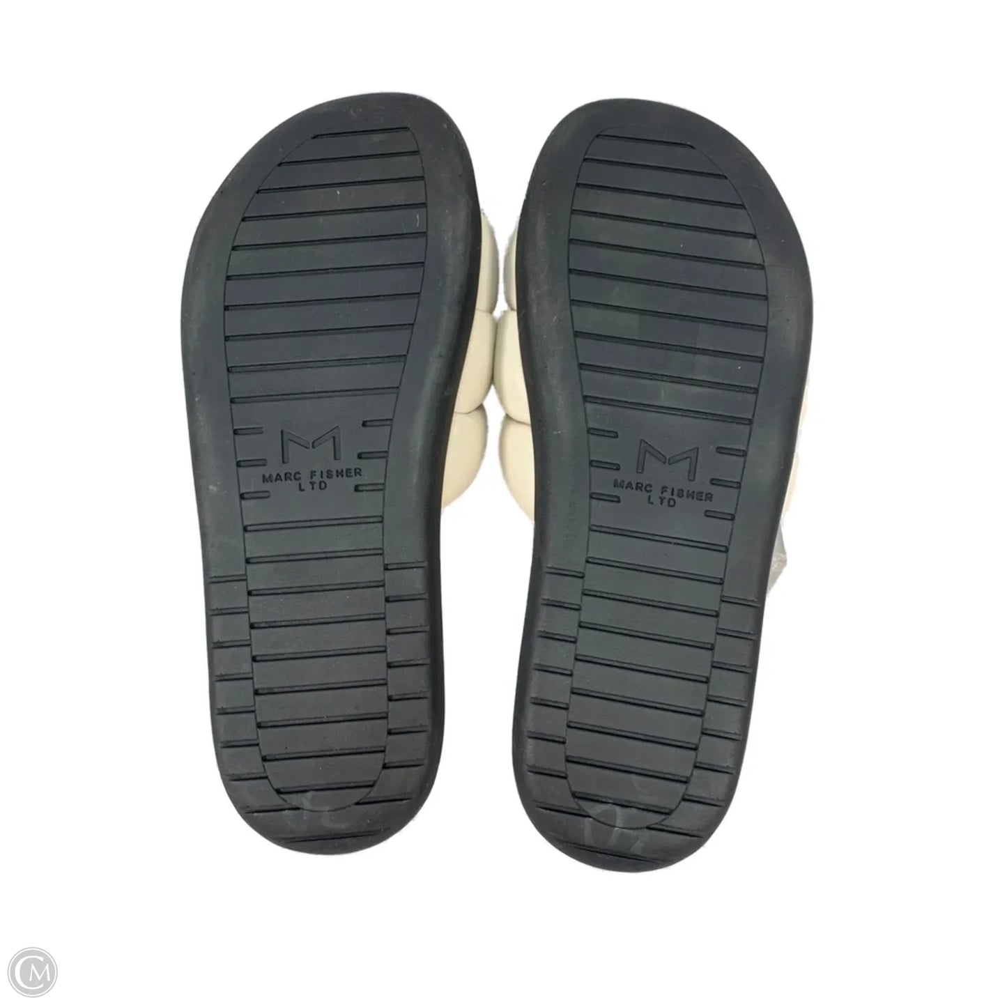 Sandals Flats By Marc Fisher In Cream, Size: 8