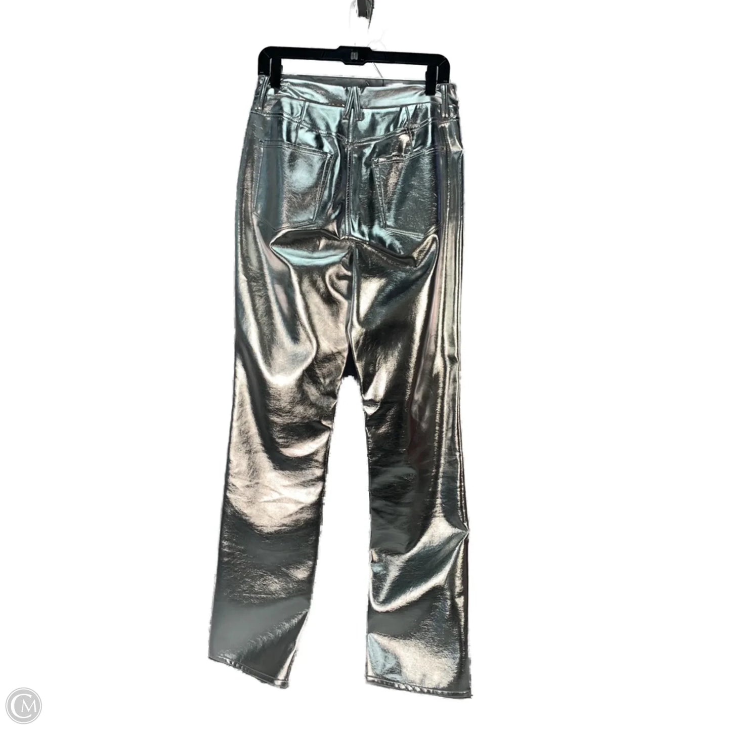 Pants Wide Leg By Good American In Silver, Size: 6
