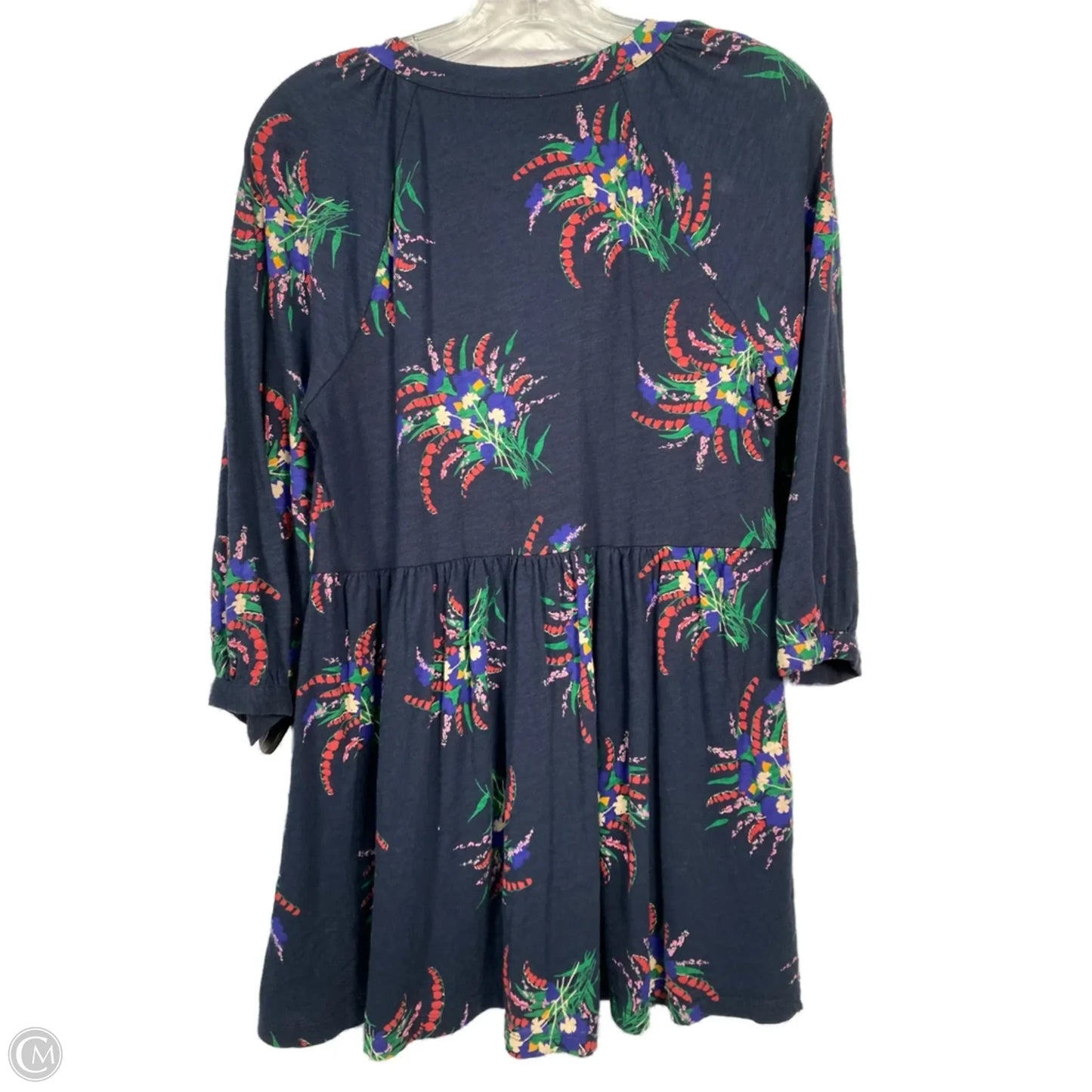 Dress Casual Short By Maeve In Blue & Green, Size: S