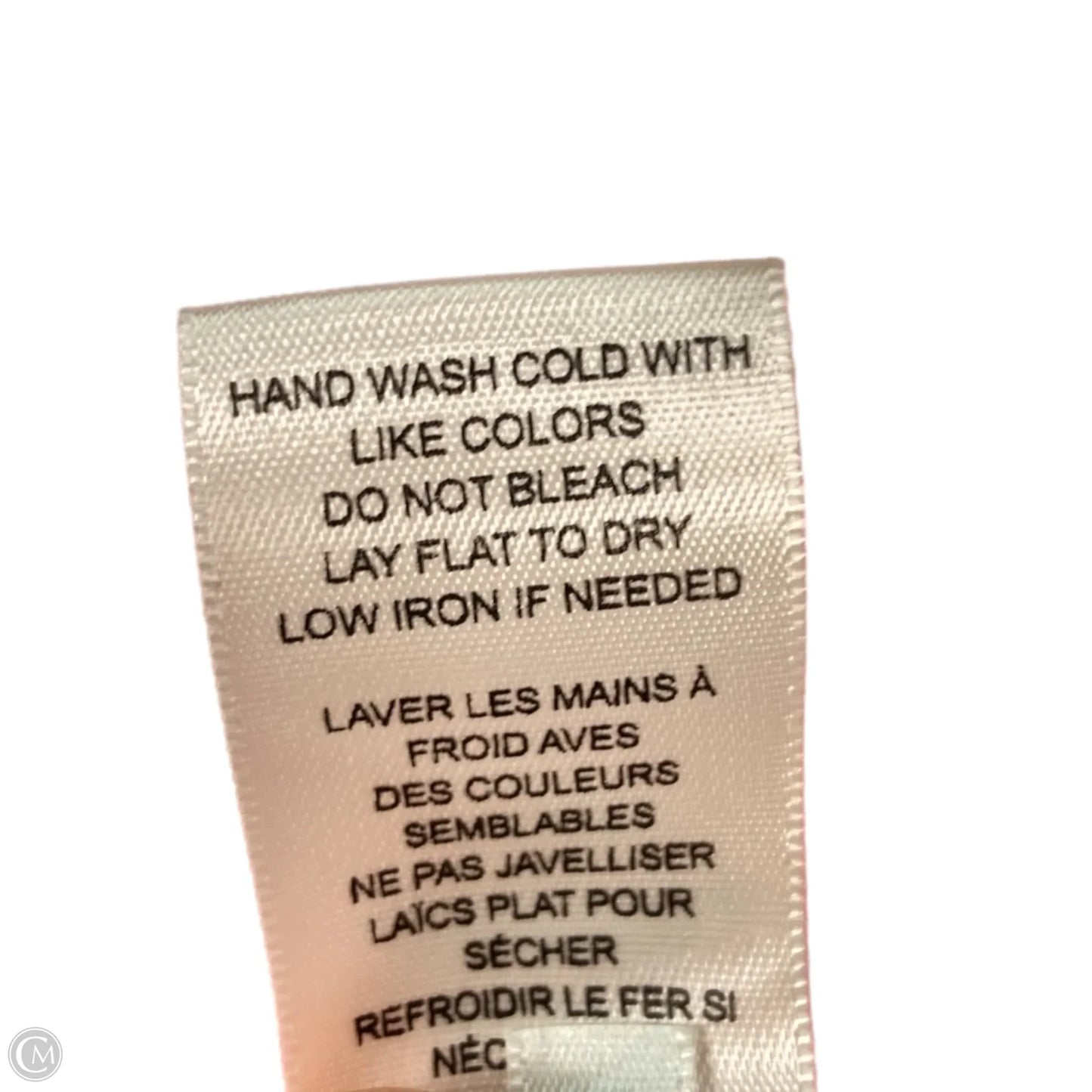 Top Short Sleeve By Rebecca Taylor In White, Size: L