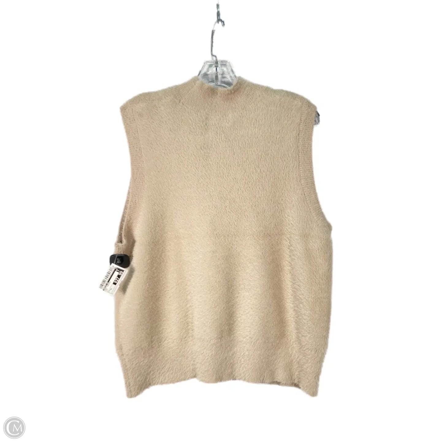 Vest Sweater By Bailey 44 In Tan, Size: Xl