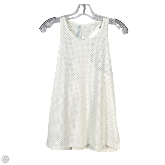 Athletic Tank Top By Spanx In Cream, Size: S
