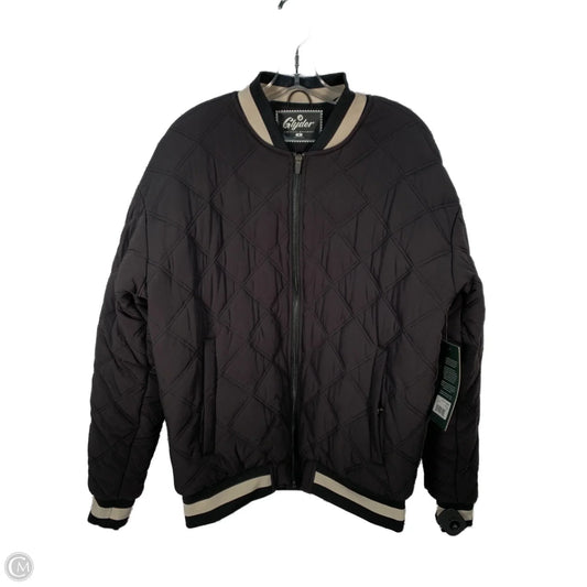 Jacket Puffer & Quilted By Glyder In Black & White, Size: S