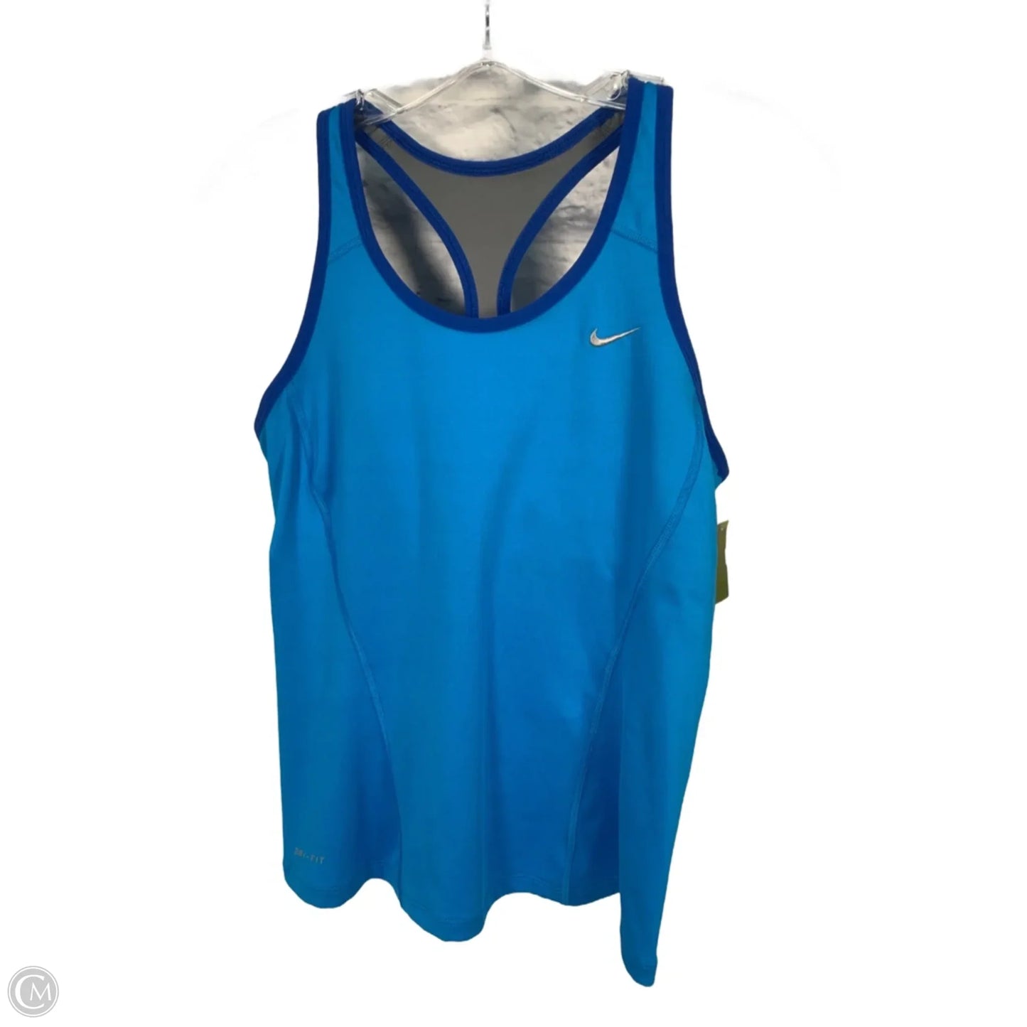 Athletic Tank Top By Nike Apparel In Blue, Size: M