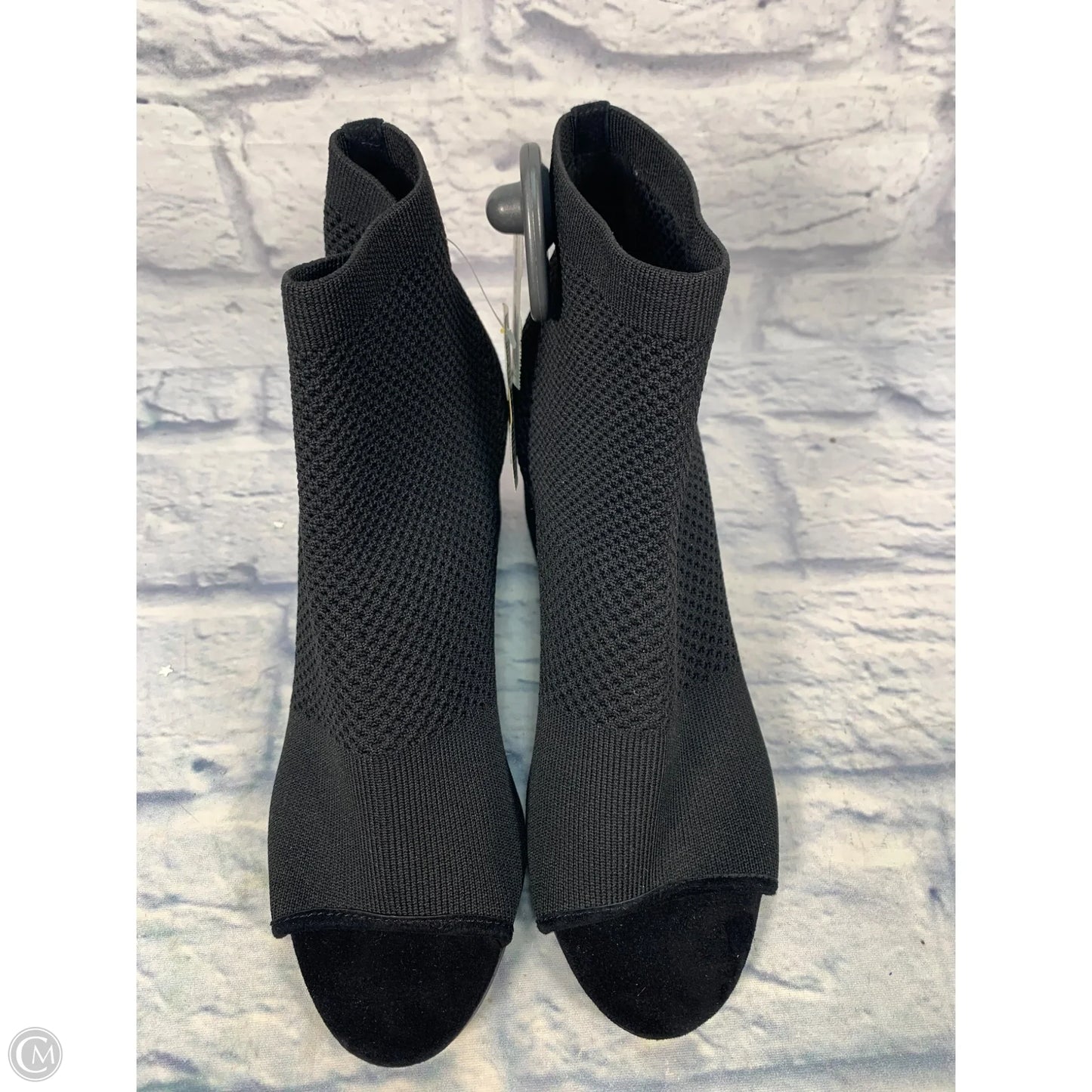 Boots Ankle Heels By Eileen Fisher In Black, Size: 9