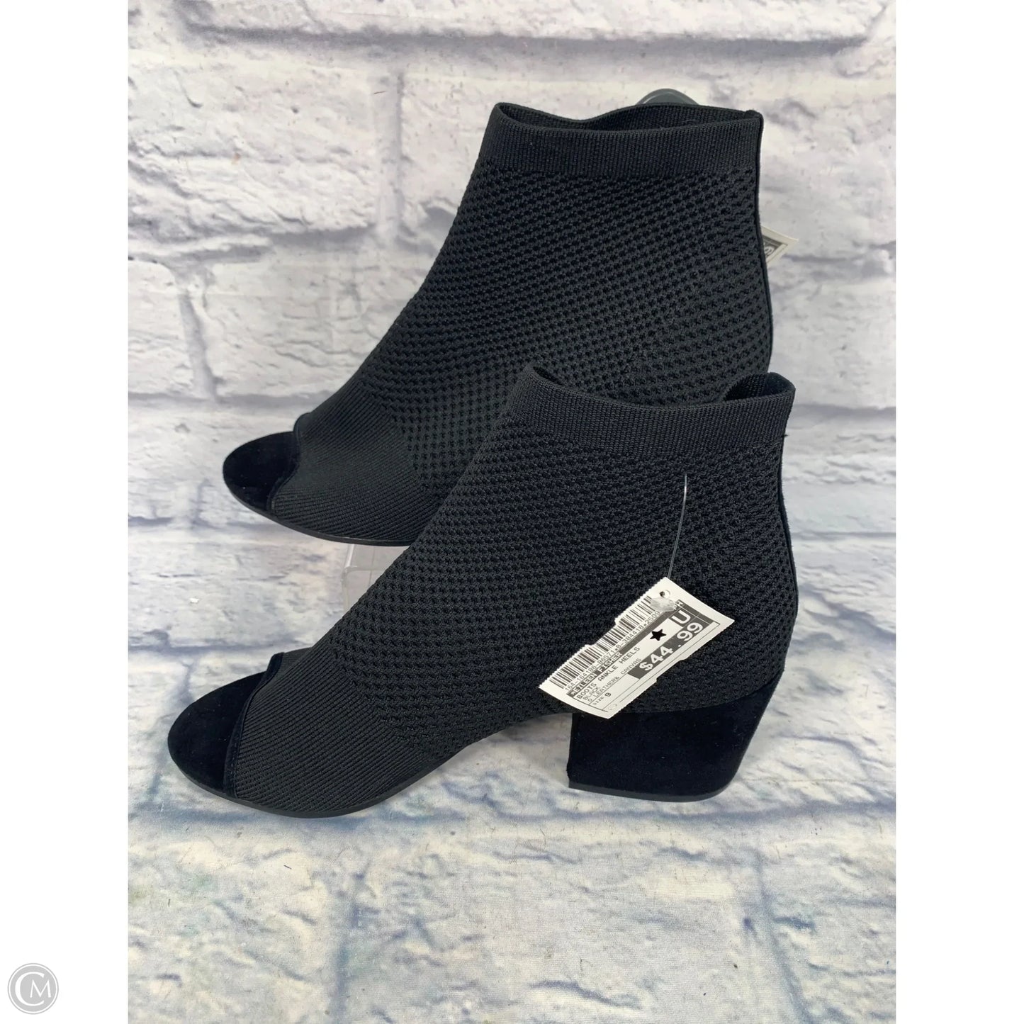 Boots Ankle Heels By Eileen Fisher In Black, Size: 9