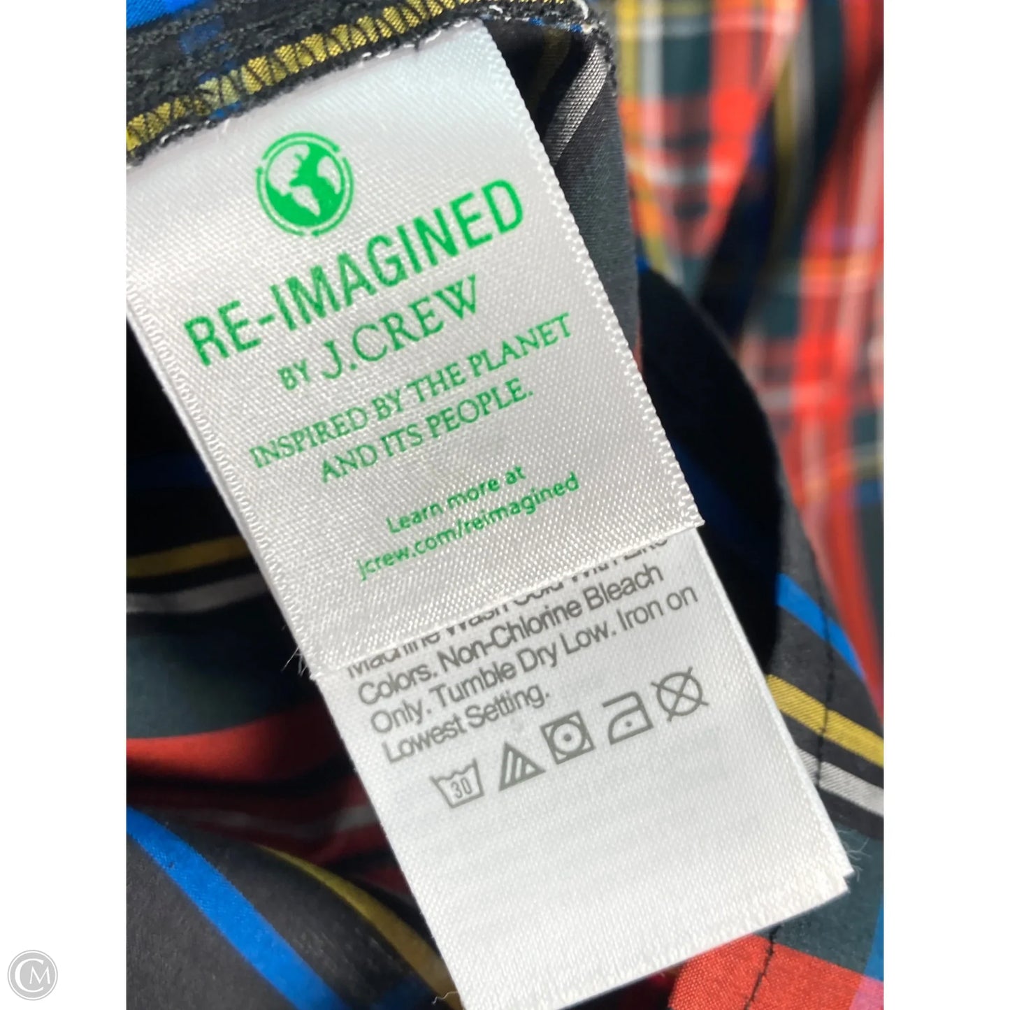 Top Long Sleeve By J. Crew In Black & Red, Size: Xxs