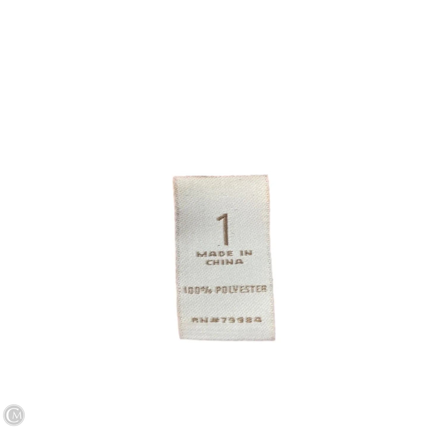 Blouse Long Sleeve By Chicos In Red, Size: M