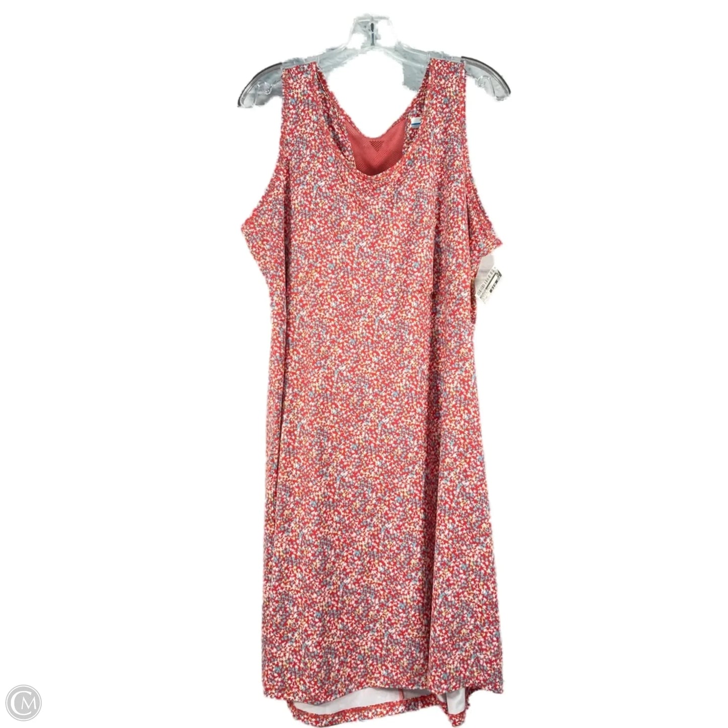 Athletic Dress By Columbia In Blue & Red & White, Size: 2x