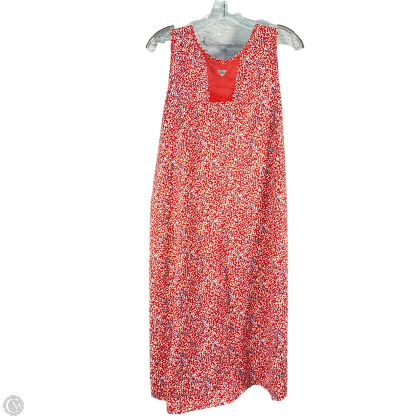 Athletic Dress By Columbia In Blue & Red & White, Size: 2x