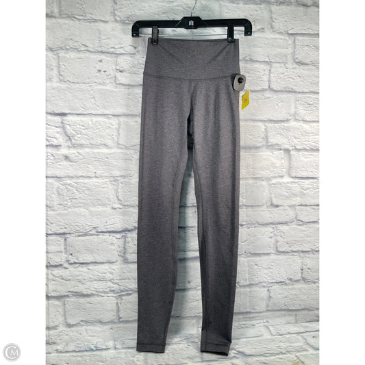 Athletic Leggings By Lululemon In Grey, Size: S