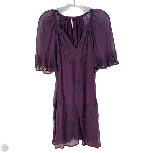 Dress Party Short By Free People In Purple, Size: Xs