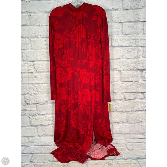 Dress Party Long By Lane Bryant In Red, Size: Xl