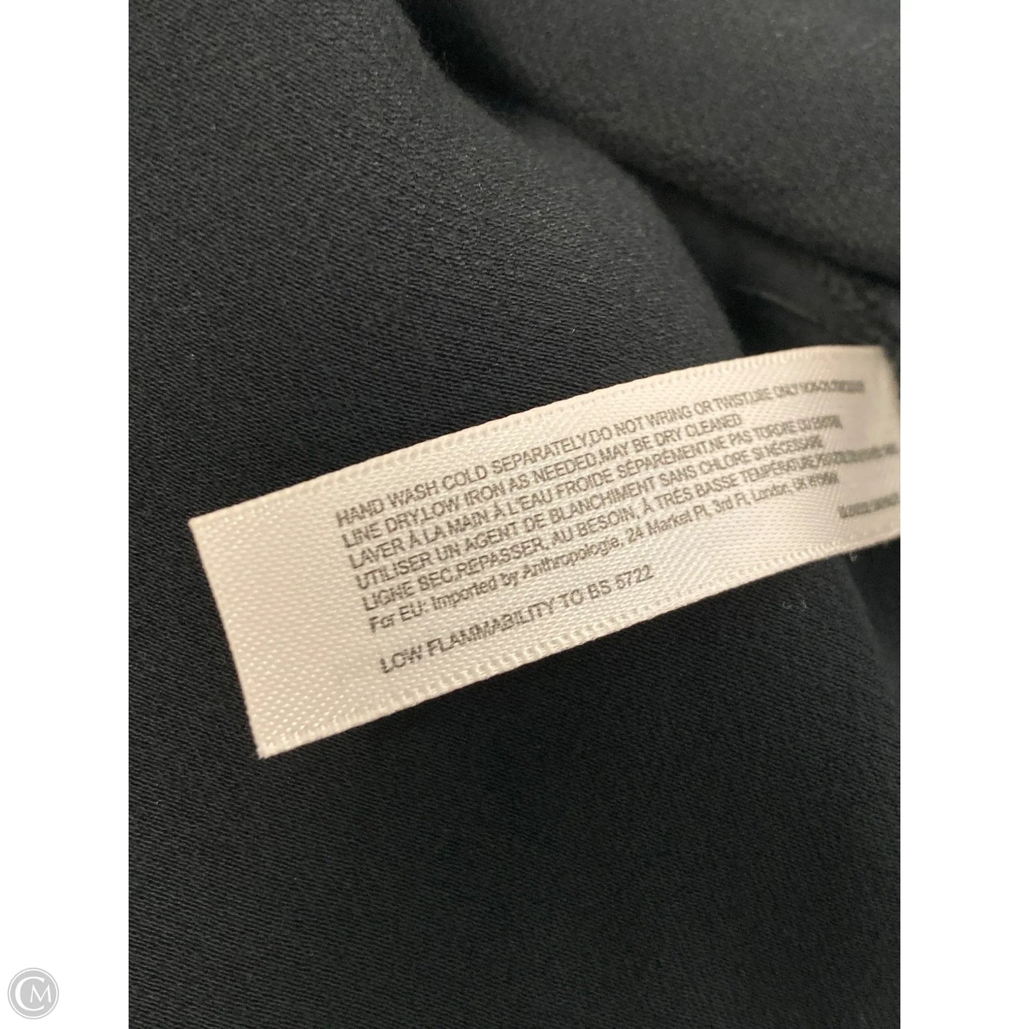 Top Sleeveless By Floreat In Black, Size: S