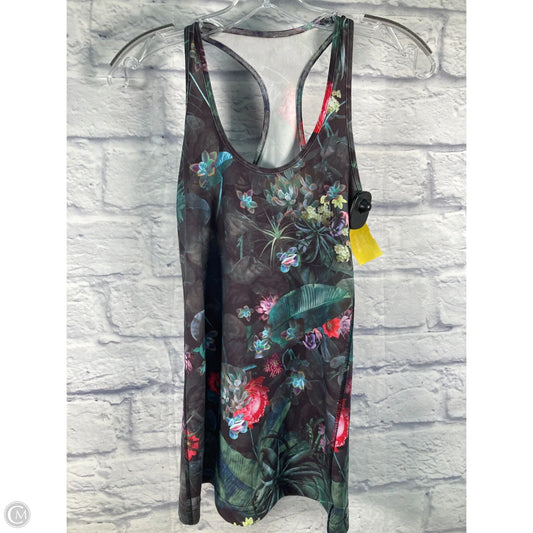 Athletic Tank Top By Lululemon In Brown & Green, Size: S