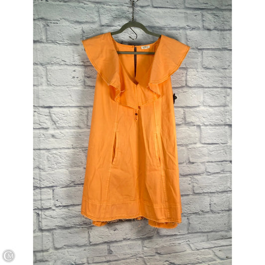 Dress Casual Short By Pilcro In Orange, Size: M