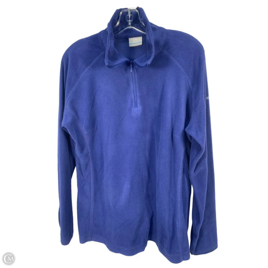 Sweatshirt Collar By Columbia In Blue, Size: Xxl