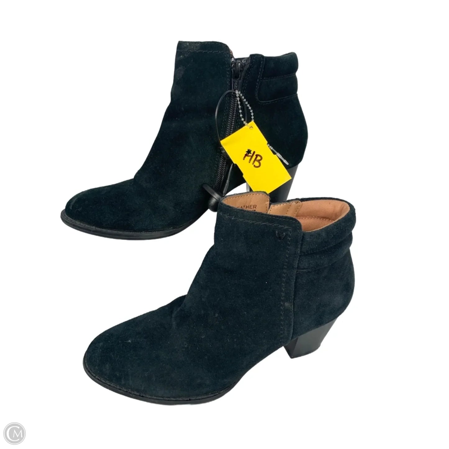 Boots Ankle Heels By Vionic In Black, Size: 7