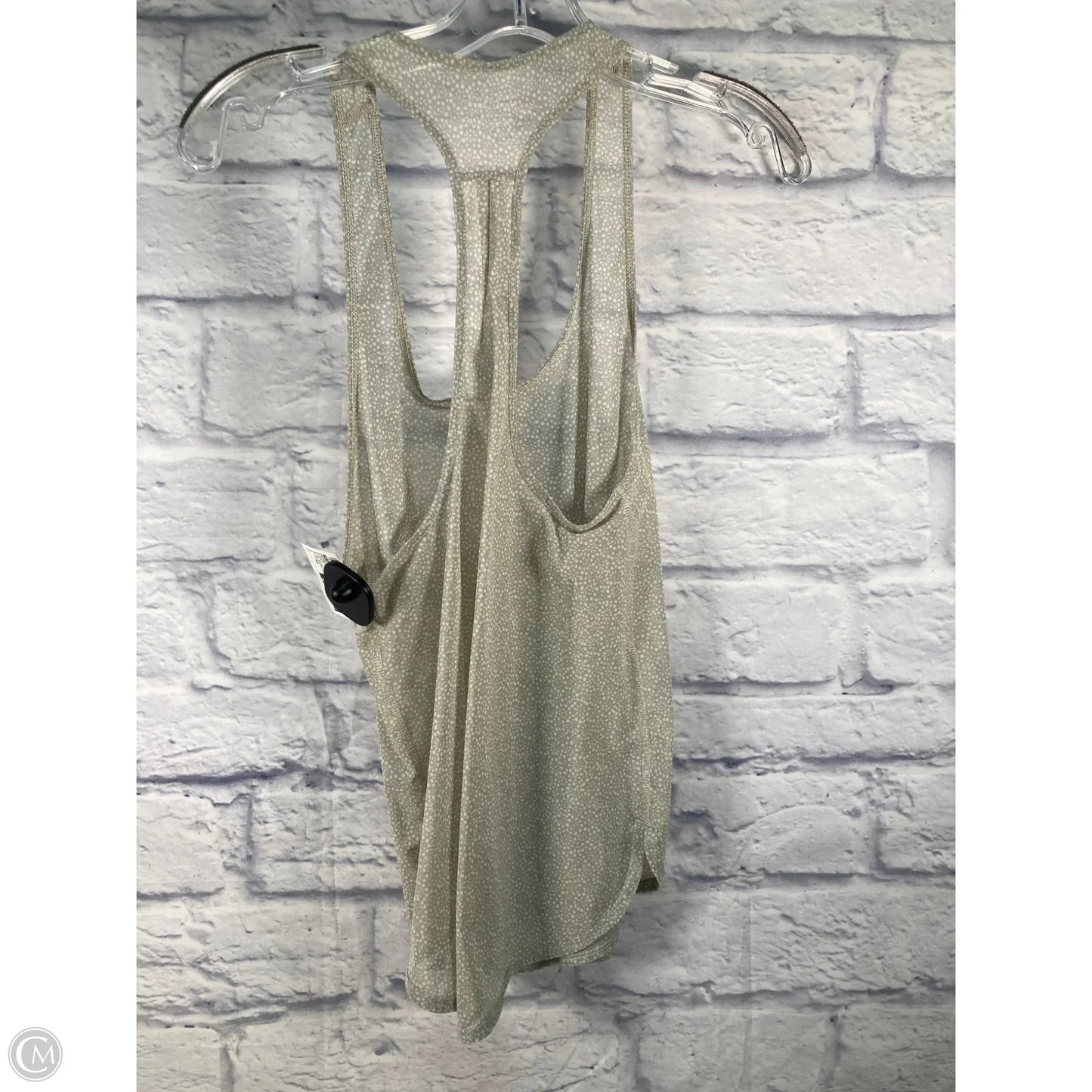 Athletic Tank Top By Lululemon In Grey, Size: Xs