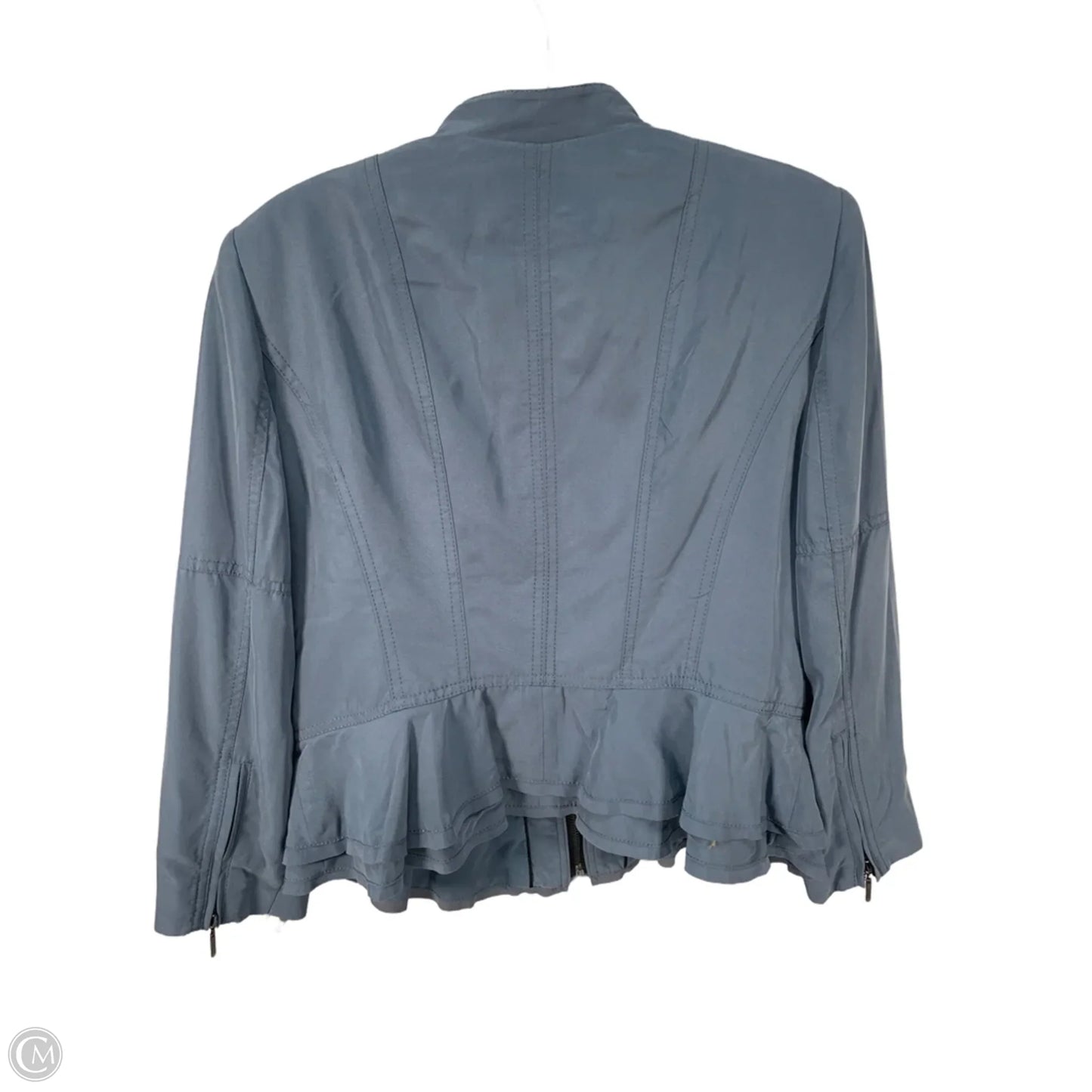 Jacket Shirt By White House Black Market In Blue, Size: M
