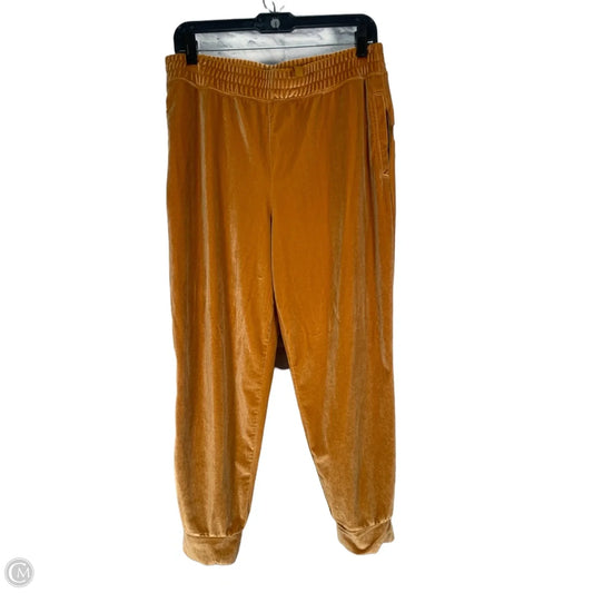 Athletic Pants By Fabletics In Tan, Size: L