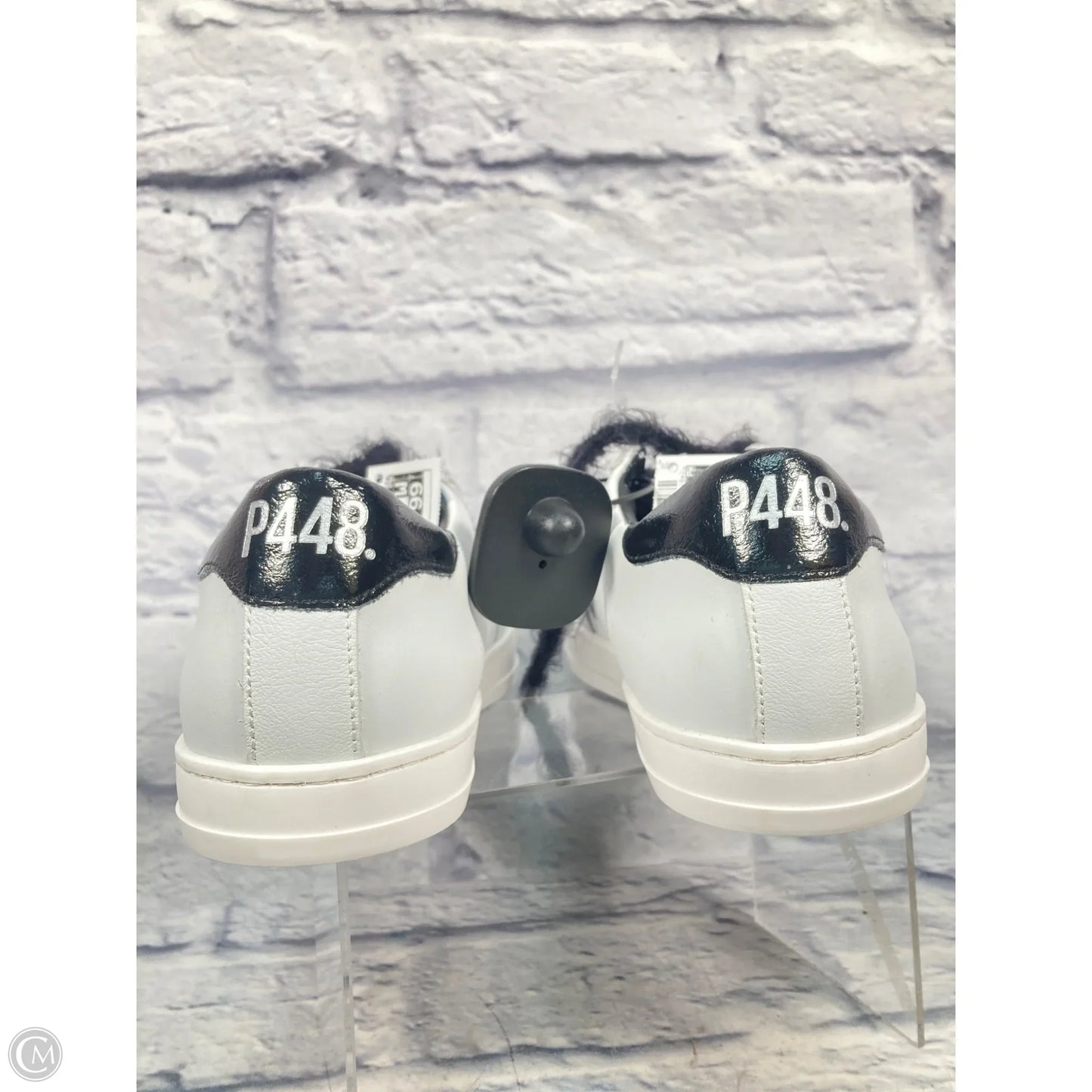 Shoes Sneakers By P448 In Black & Cream, Size: 8.5